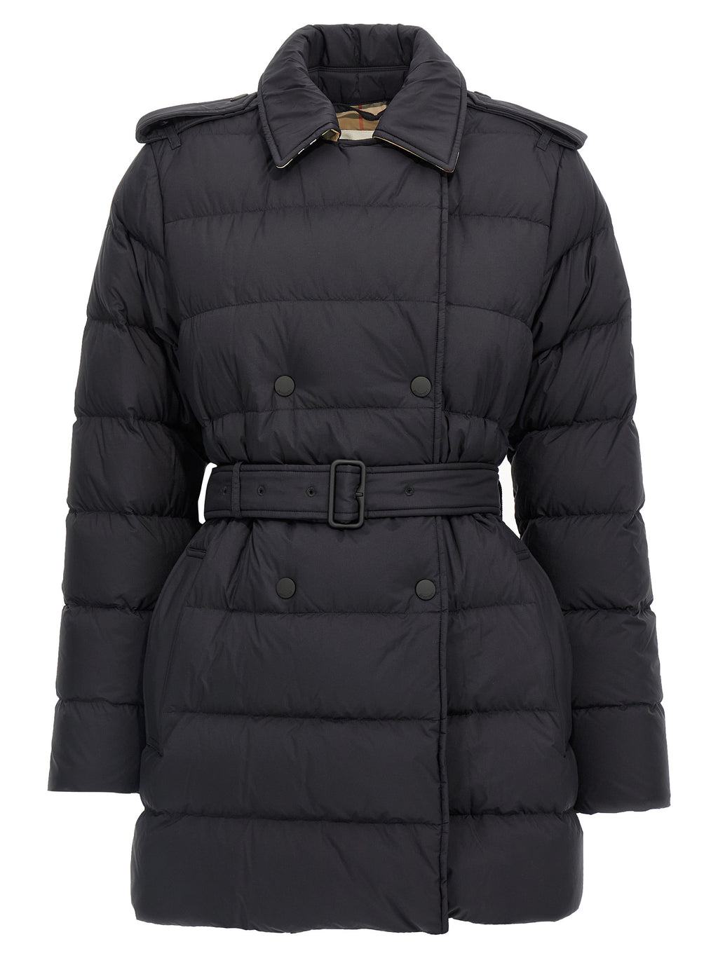 Black Polyamide Coat