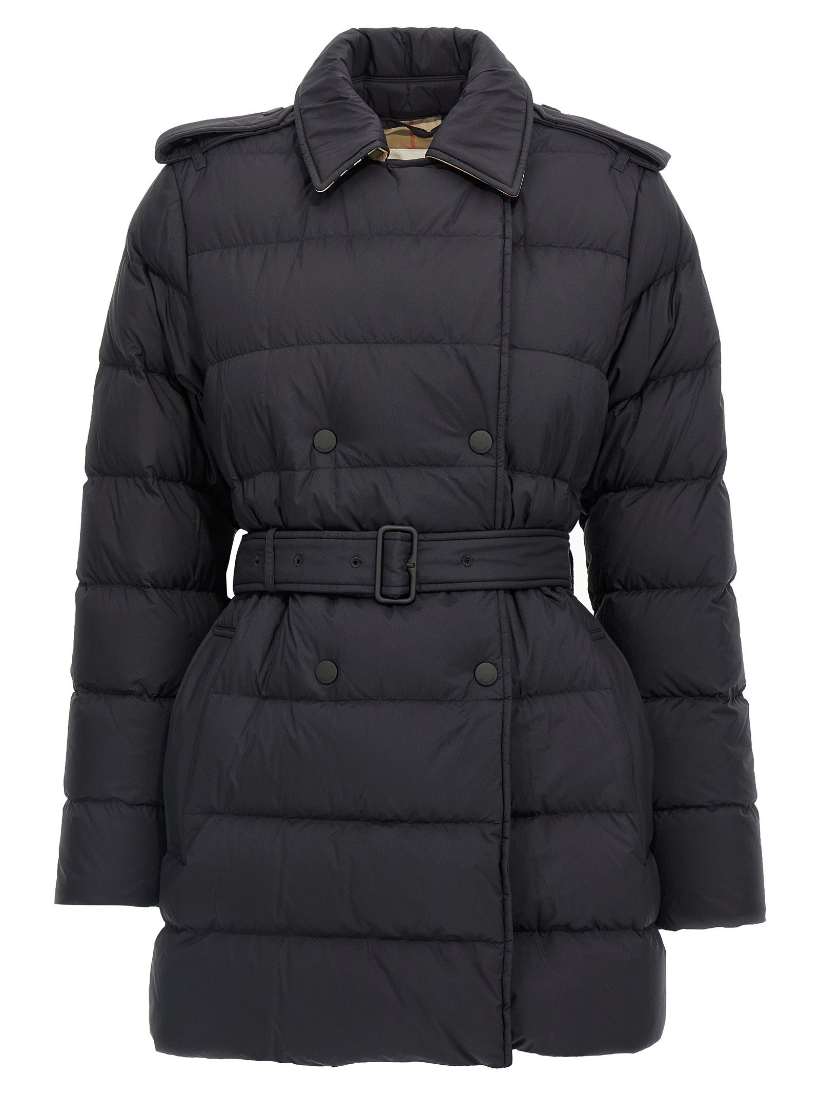 Black Polyamide Coat