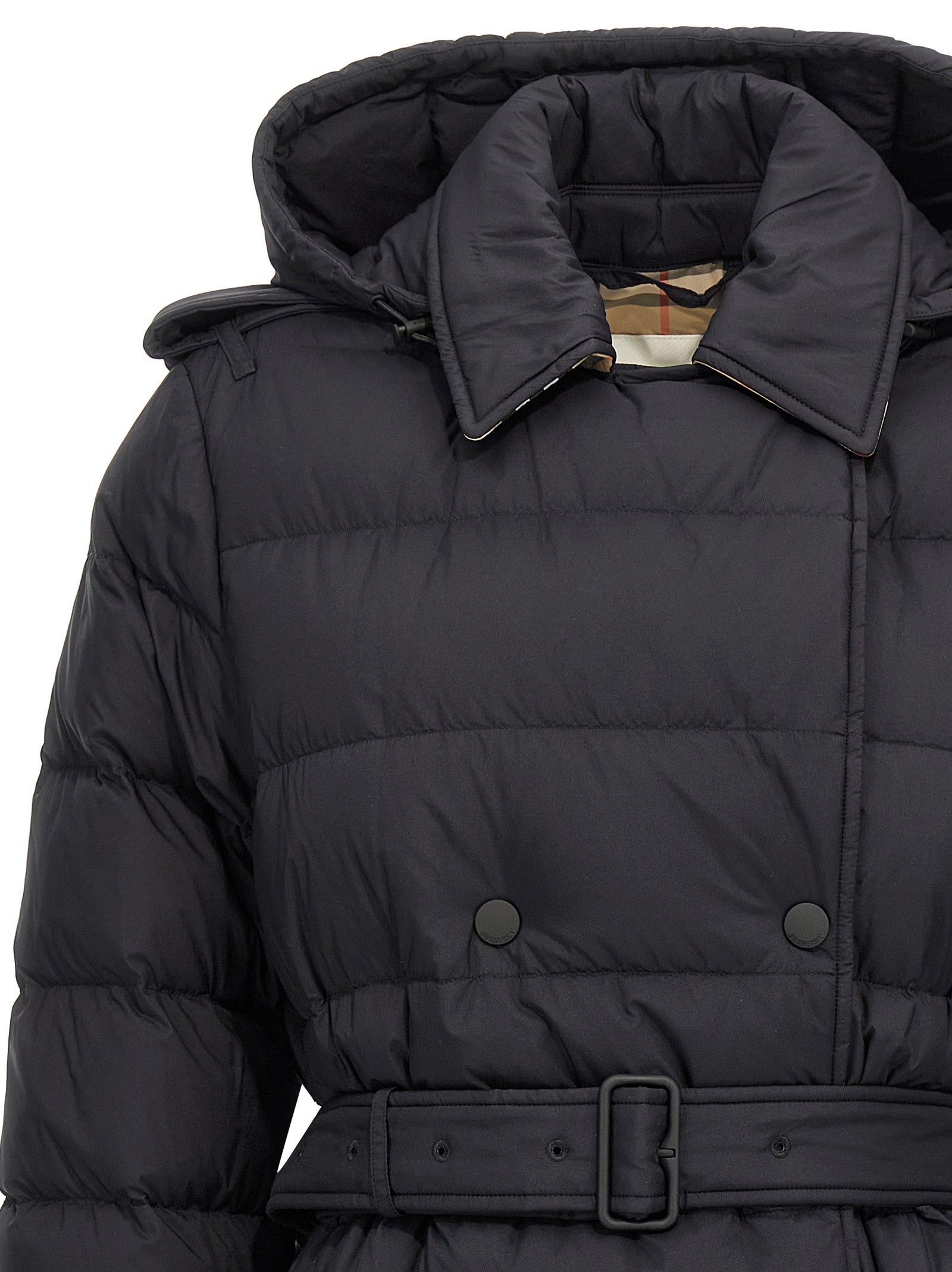 Black Polyamide Coat