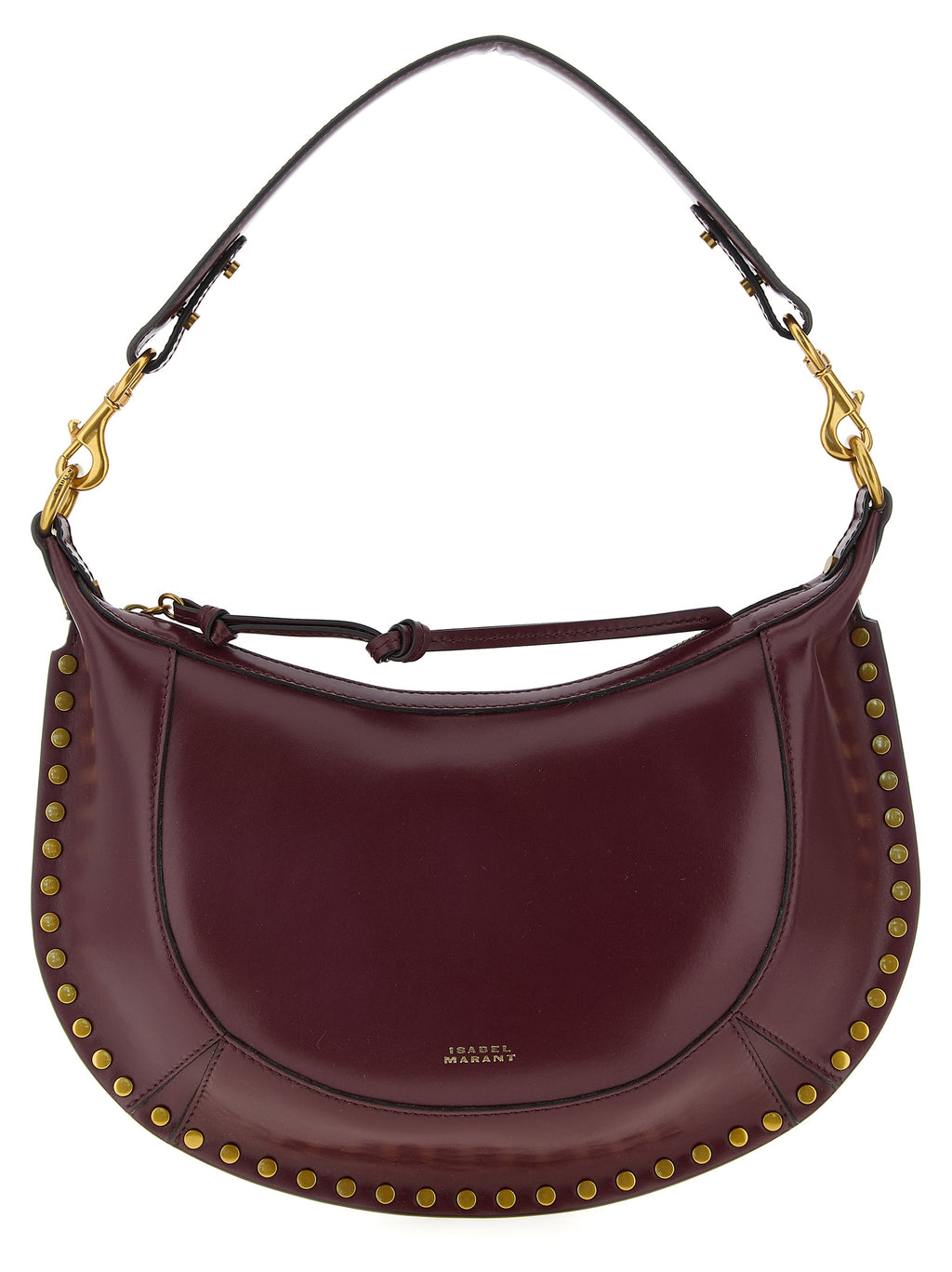 Bordeaux Calfskin Shoulder Bag