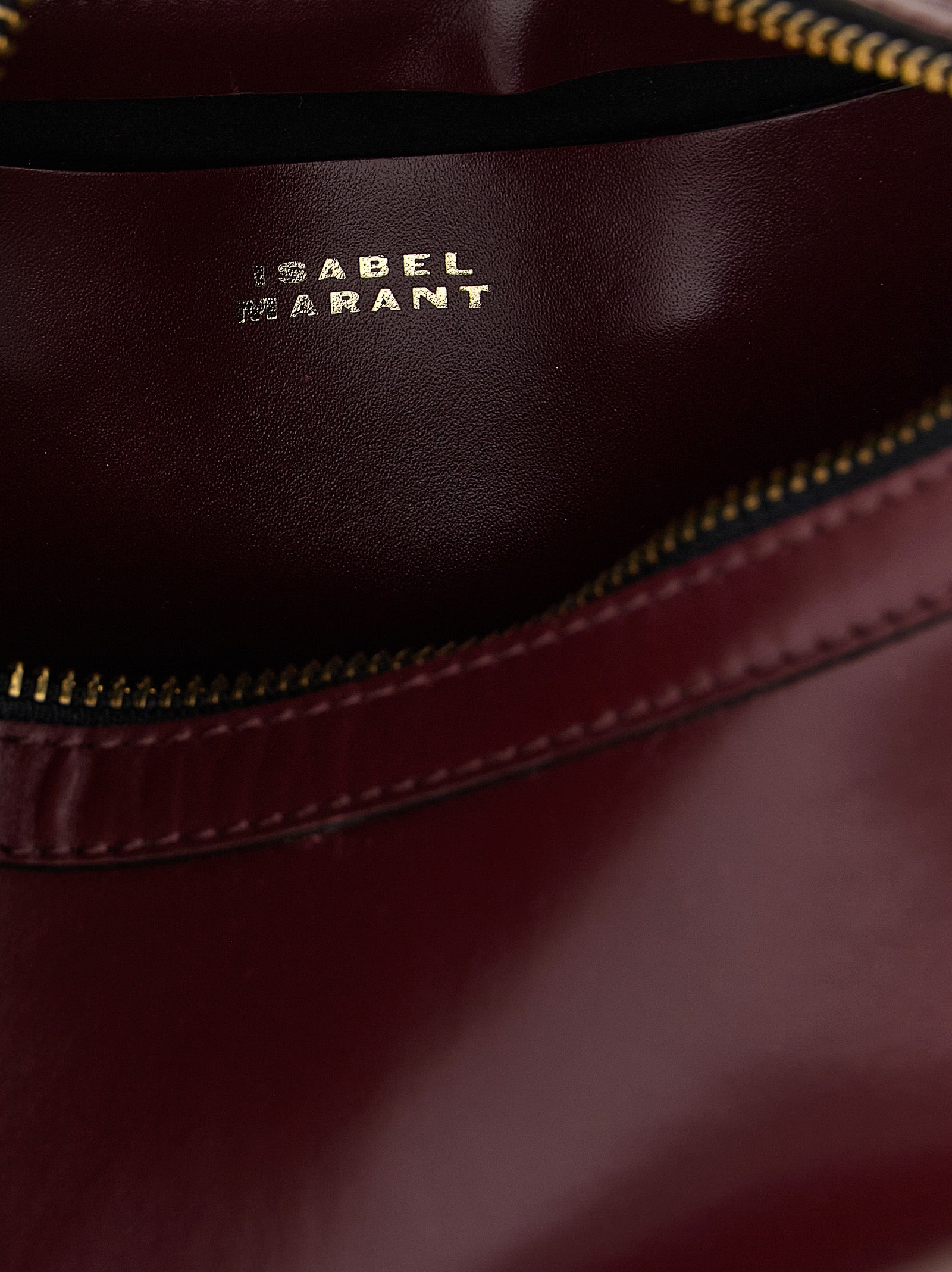 Bordeaux Calfskin Shoulder Bag