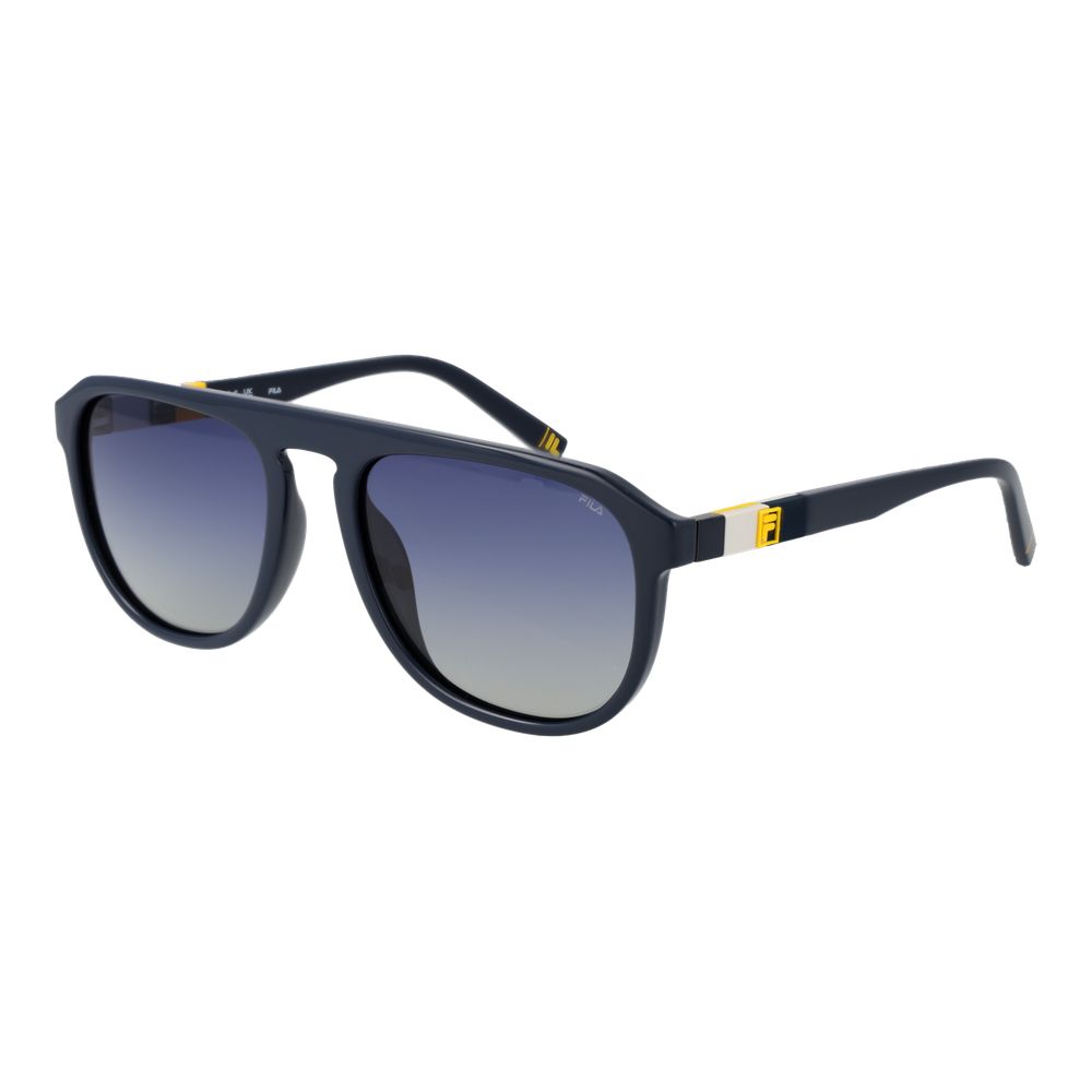 Blue Rubber Sunglasses