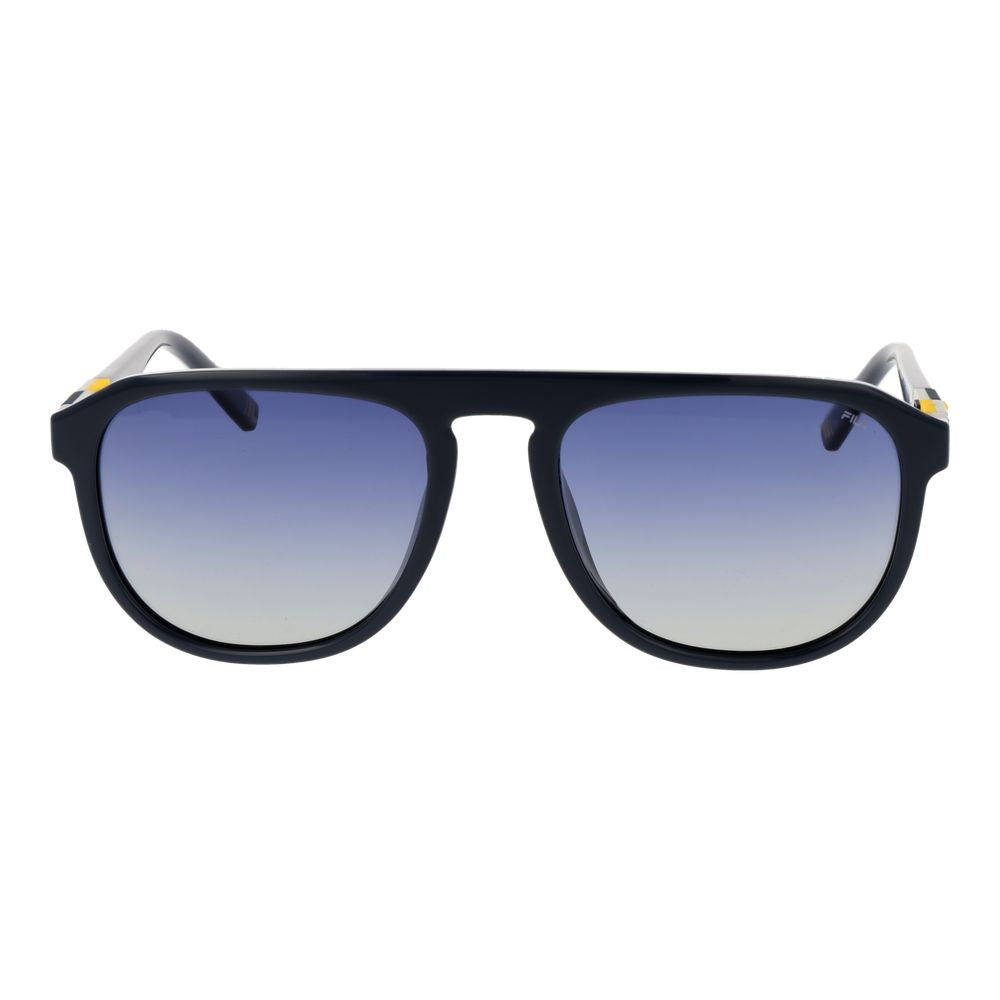 Blue Rubber Sunglasses