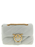 Gray Lamb Fur Crossbody Bag