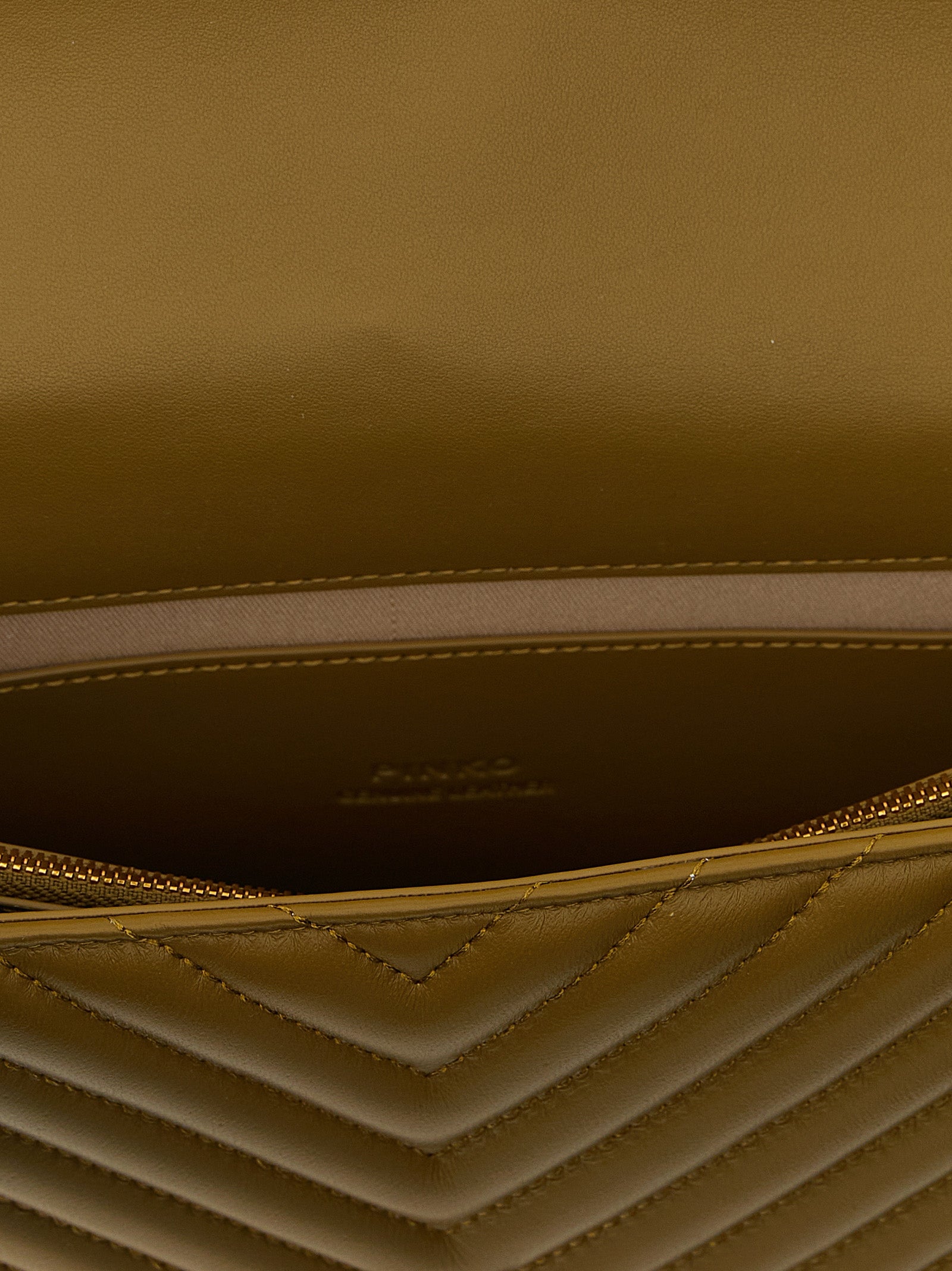 Bicolor Lambskin Crossbody Bag