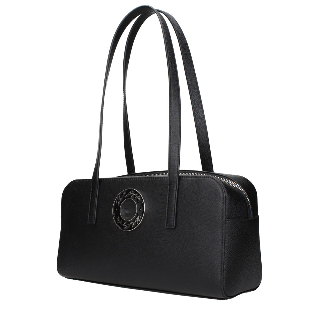 Black Leather Shoulder Bag