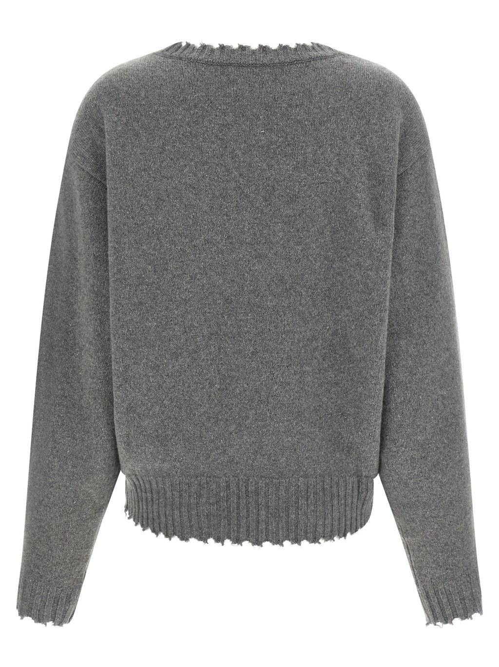 Gray Cashmere Cardigan