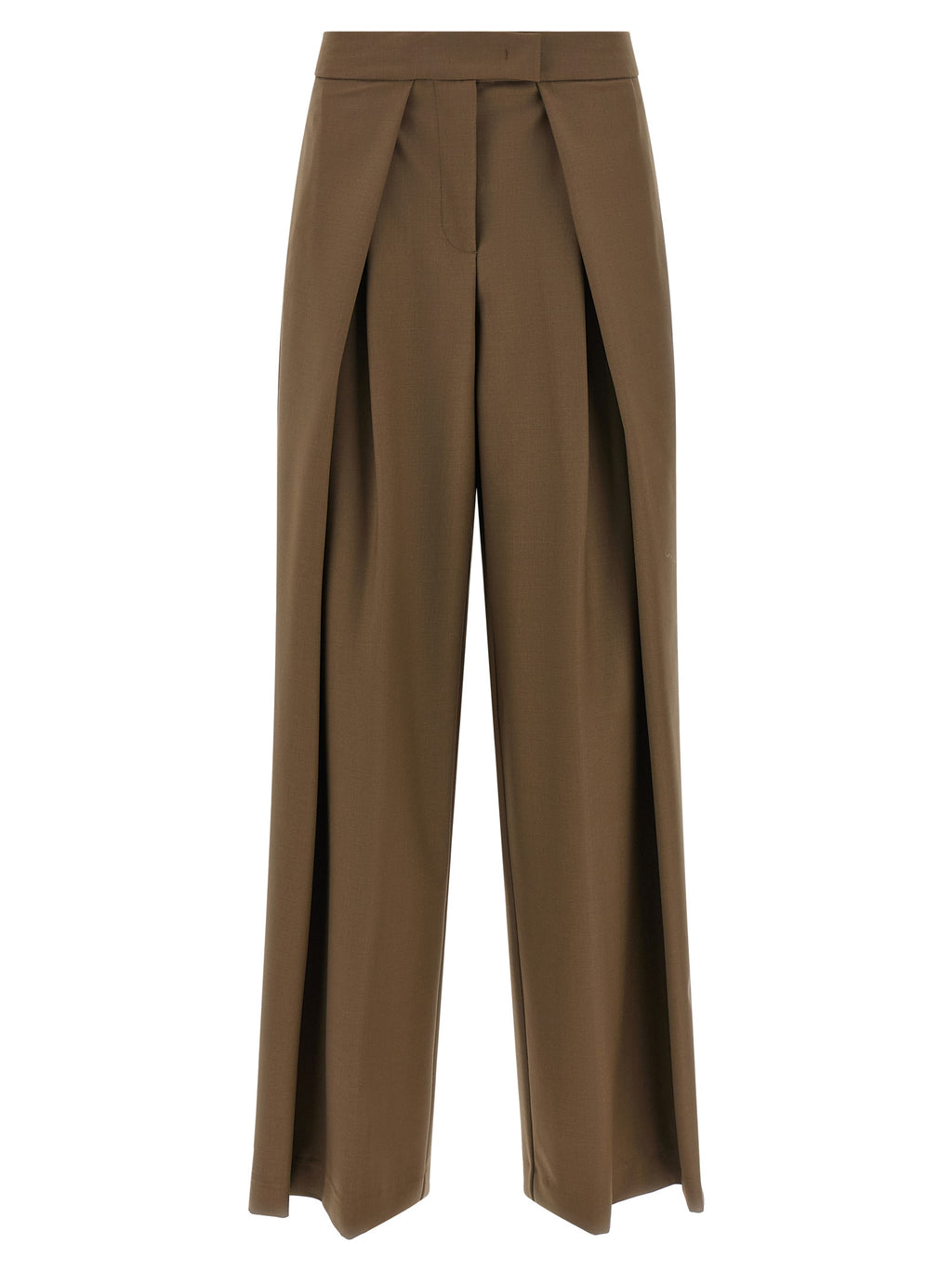 Brown Wool Pants