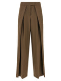 Brown Wool Pants