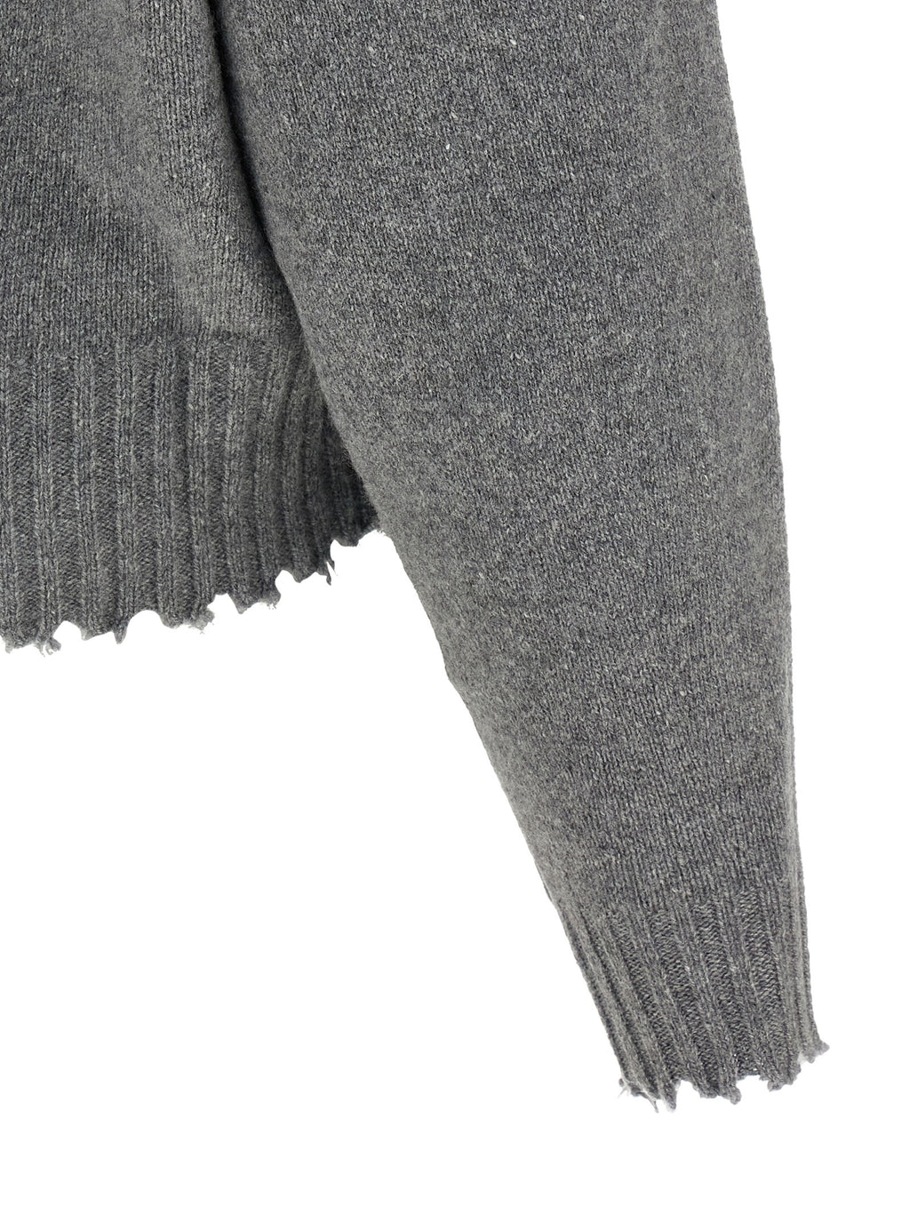 Gray Cashmere Cardigan