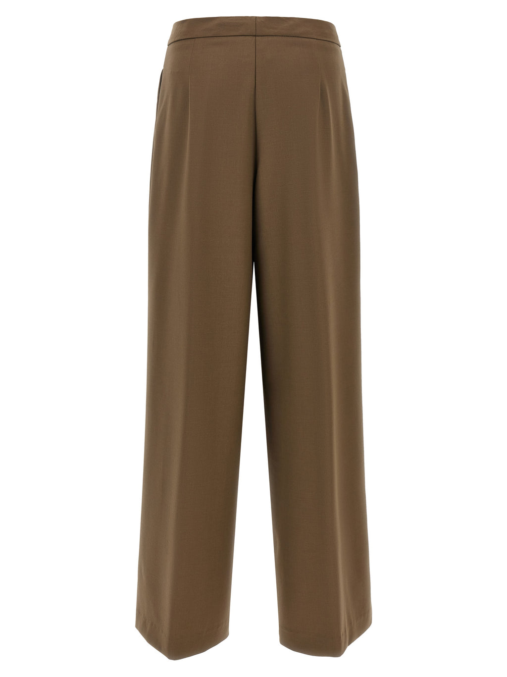 Brown Wool Pants