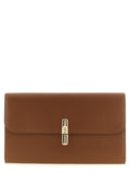 Brown Calfskin Clutch Bag