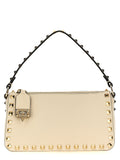 White Calfskin Shoulder Bag