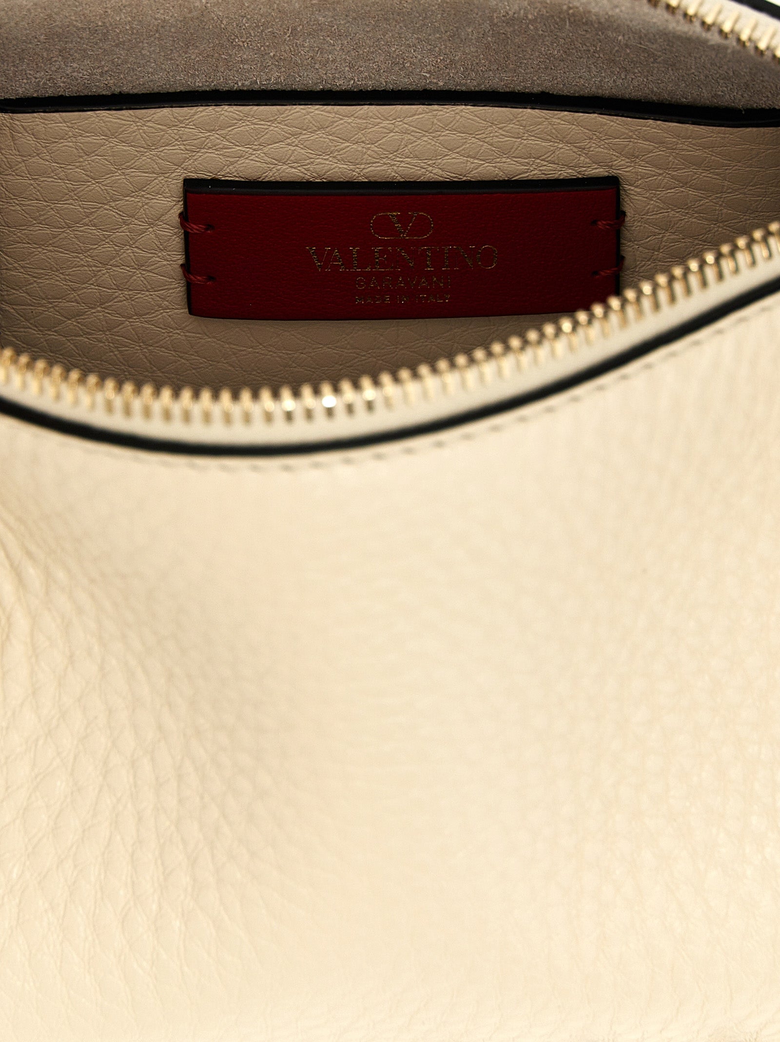White Calfskin Shoulder Bag