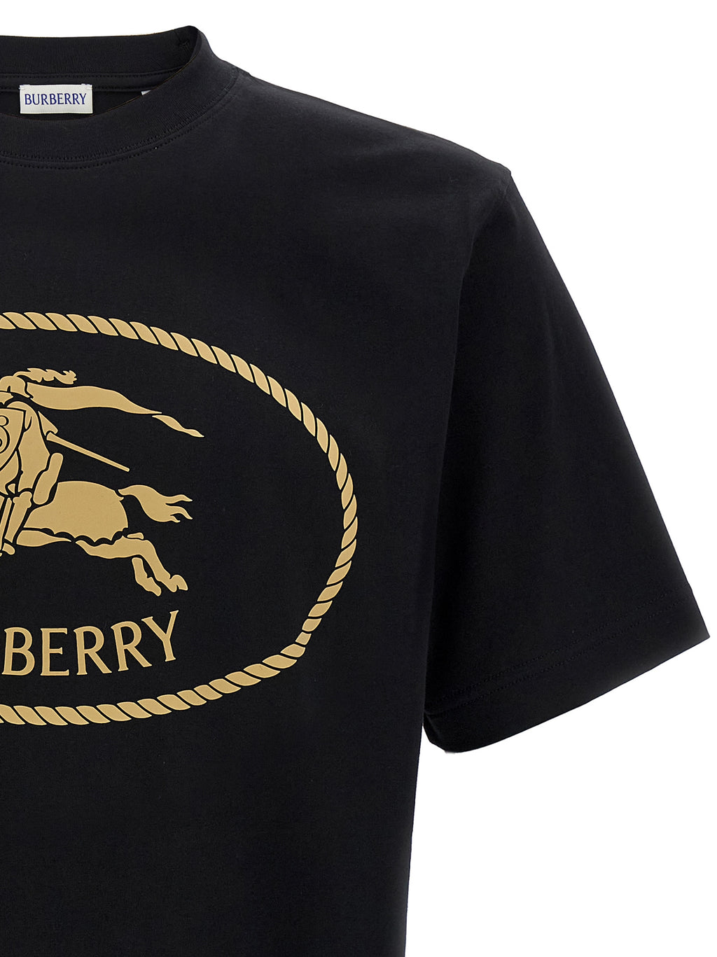 Black Cotton T-Shirt