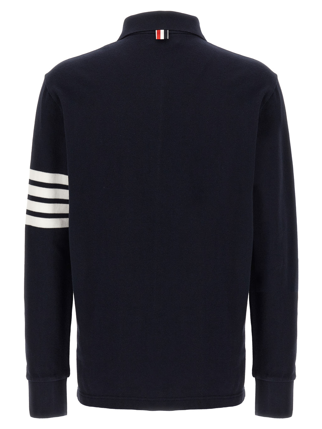 Blue Cotton Polo Shirt