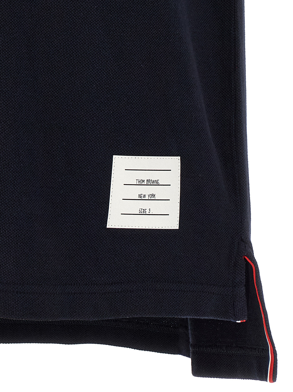 Blue Cotton Polo Shirt