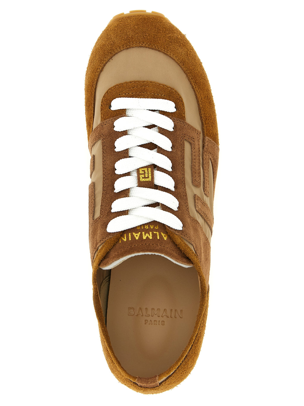Brown Calfskin Sneakers