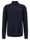 Blue Wool Cardigan