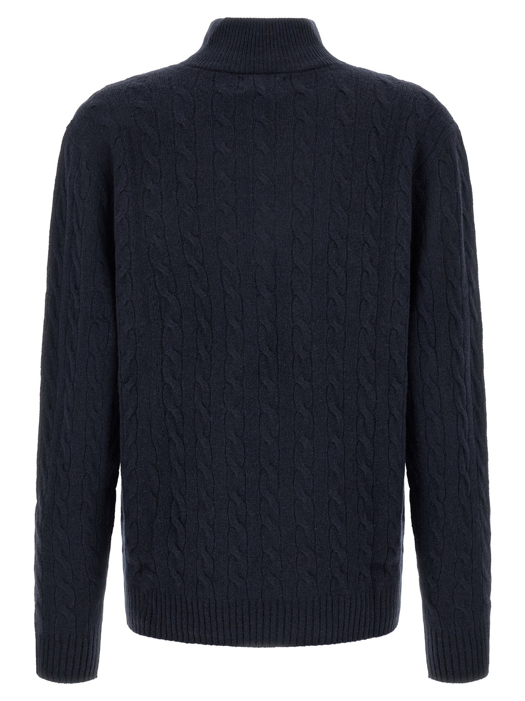Blue Wool Cardigan