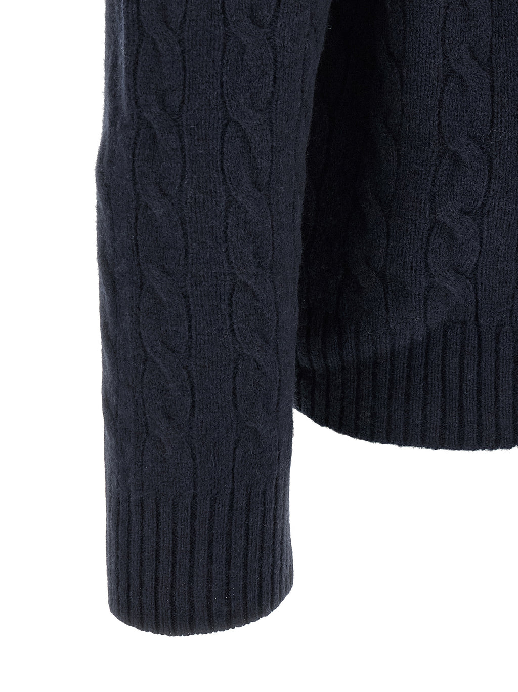 Blue Wool Cardigan