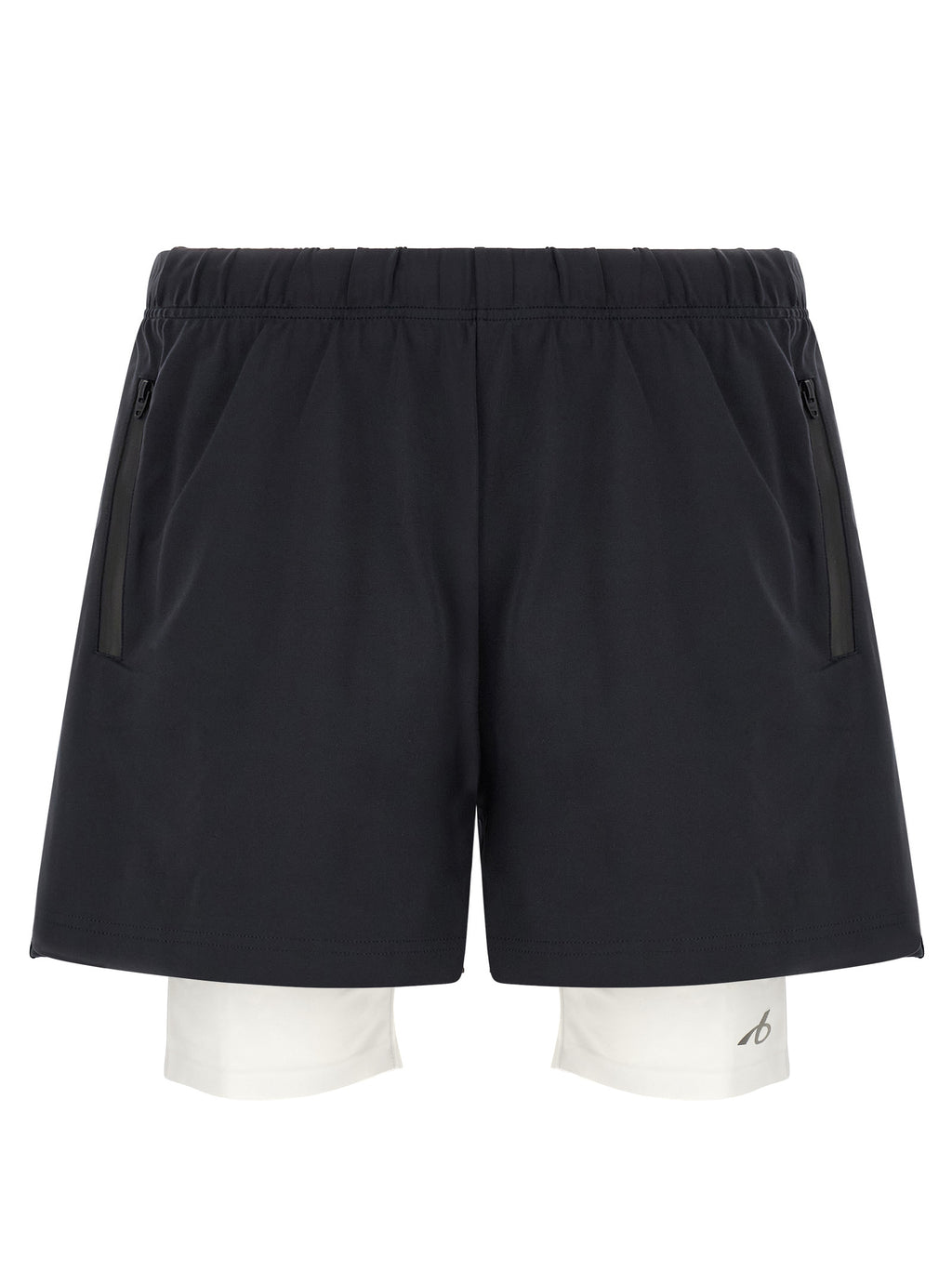 Bicolor Polyamide Bermuda Shorts