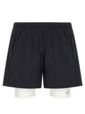 Bicolor Polyamide Bermuda Shorts