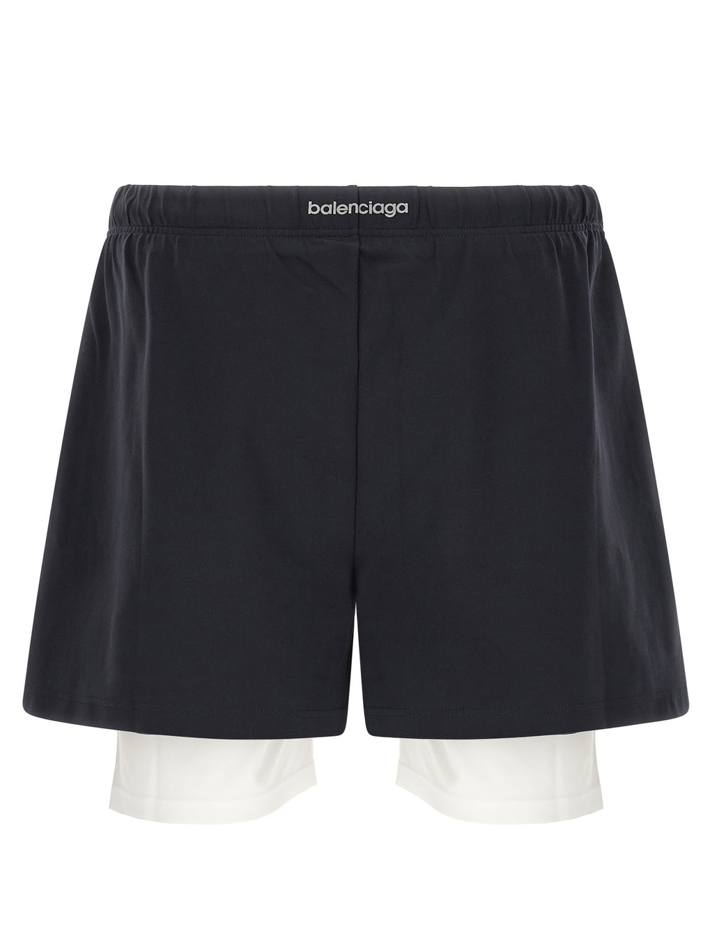 Bicolor Polyamide Bermuda Shorts