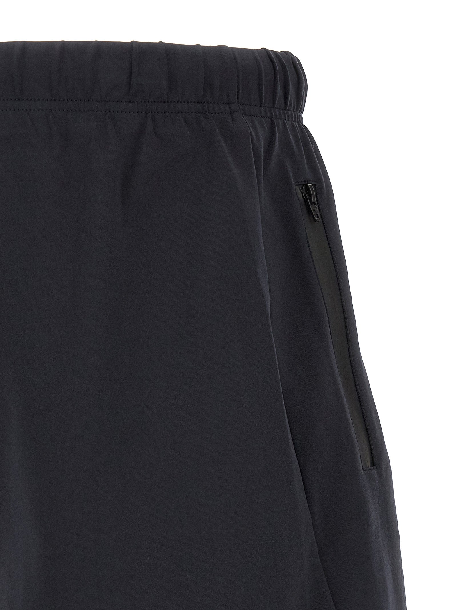 Bicolor Polyamide Bermuda Shorts