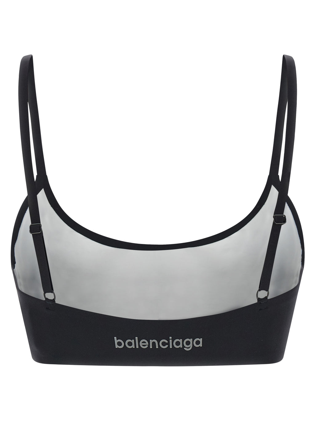 Black Polyamide Sport Bra