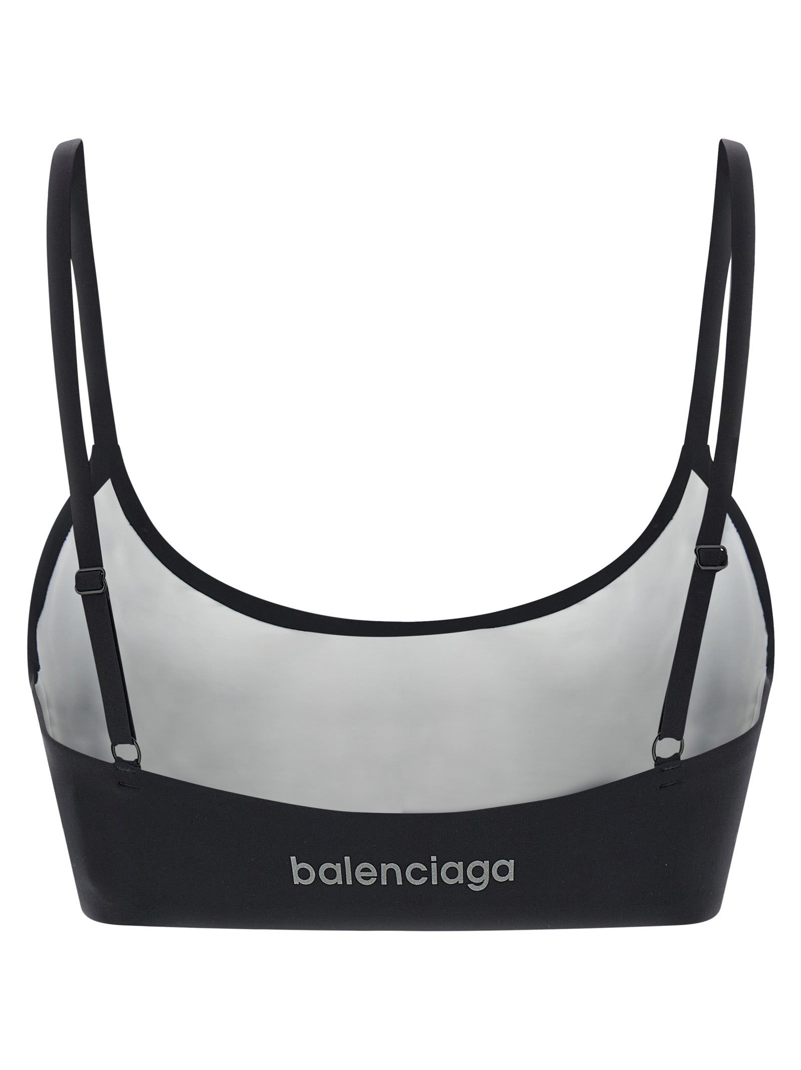 Black Polyamide Sport Bra