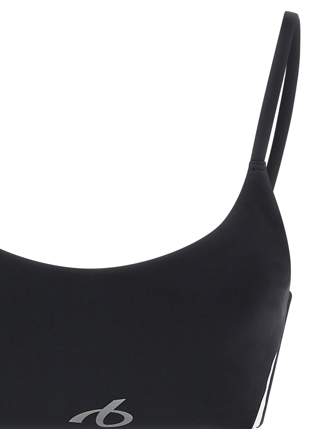 Black Polyamide Sport Bra
