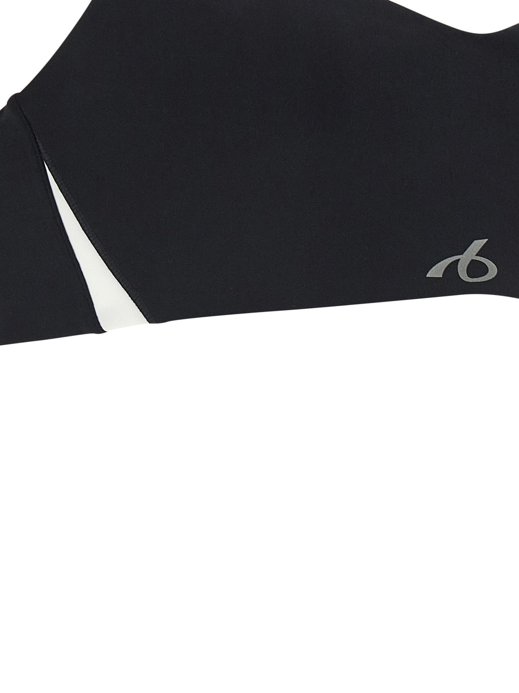 Black Polyamide Sport Bra