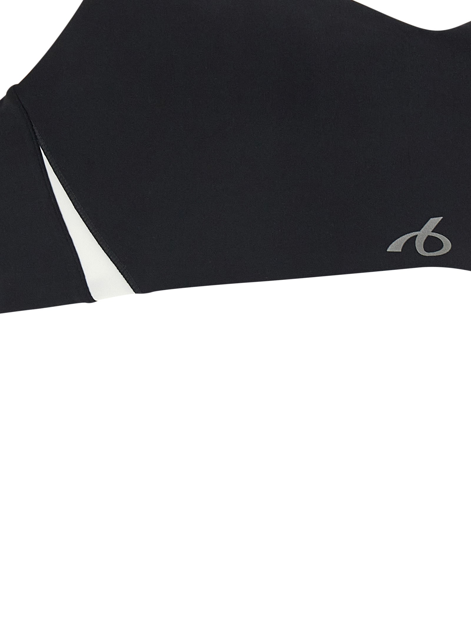 Black Polyamide Sport Bra