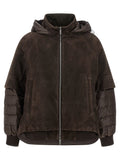 Brown Wool Leather Jacket