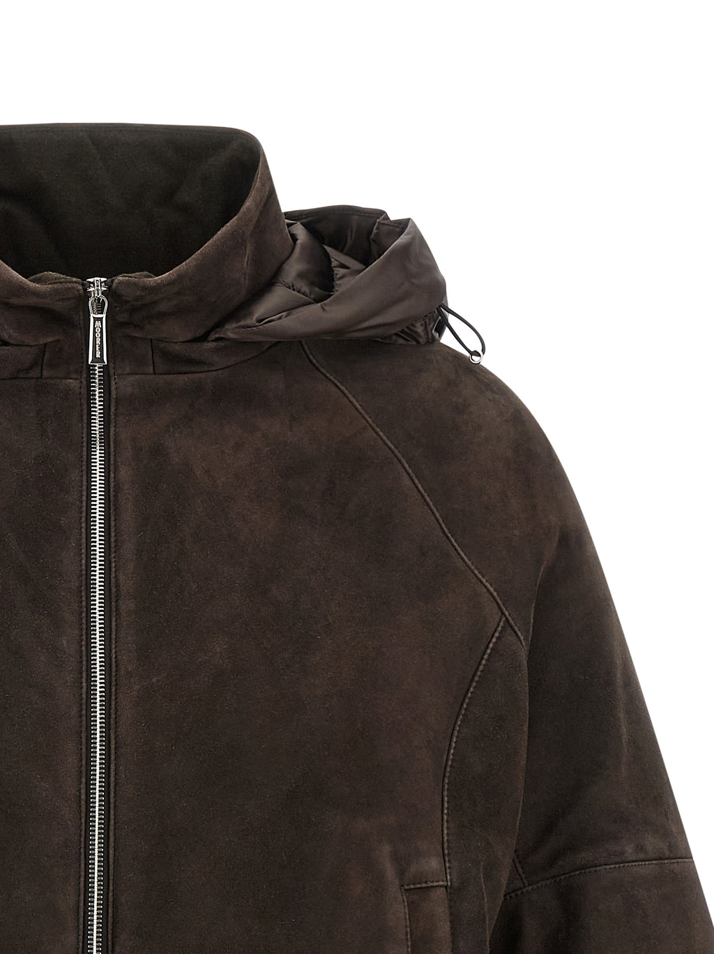 Brown Wool Leather Jacket