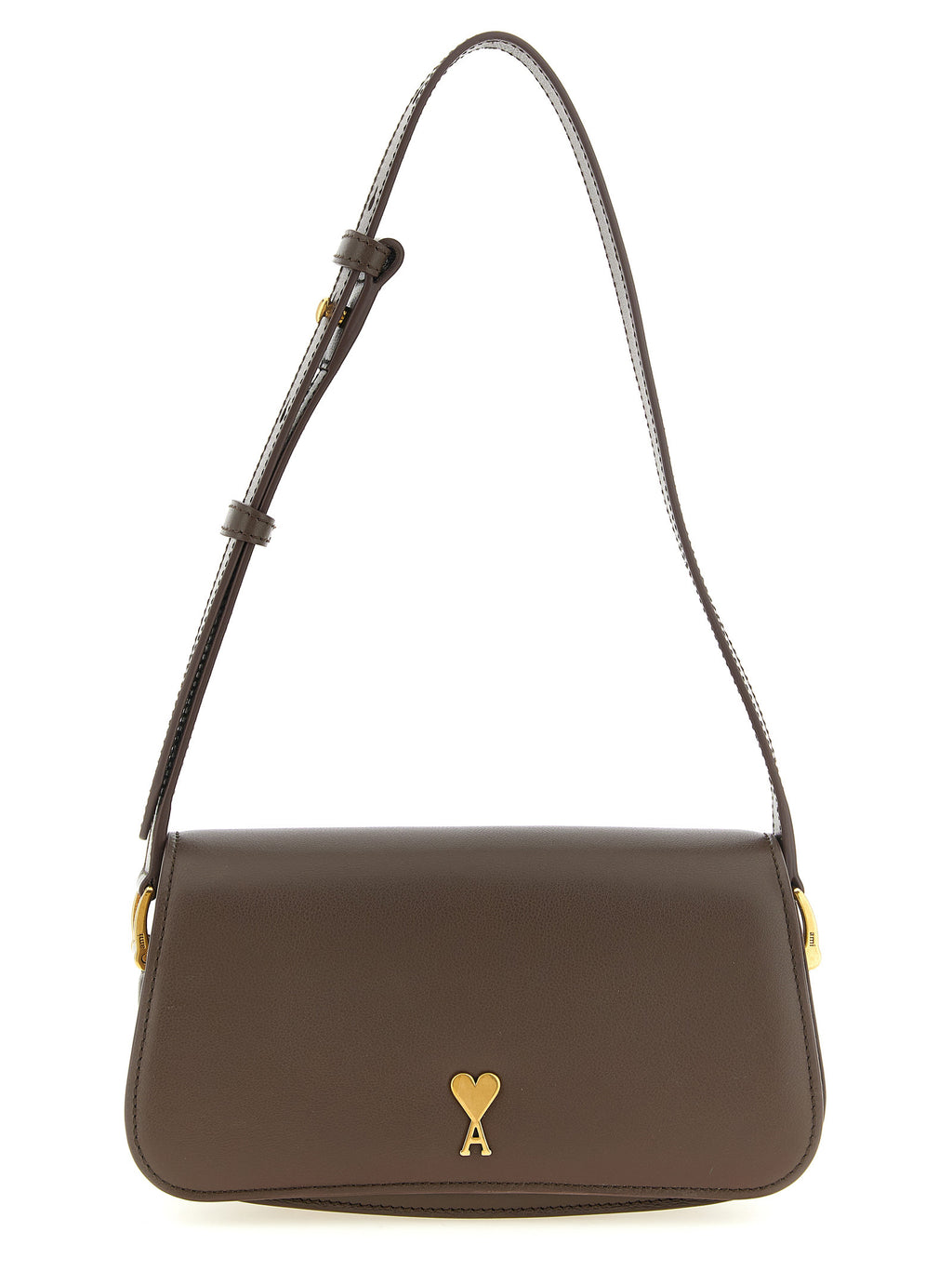 Brown Cowhide Shoulder Bag