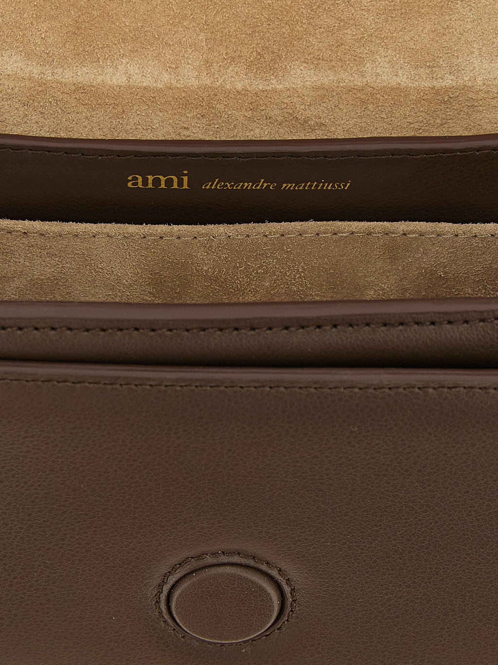 Brown Cowhide Shoulder Bag