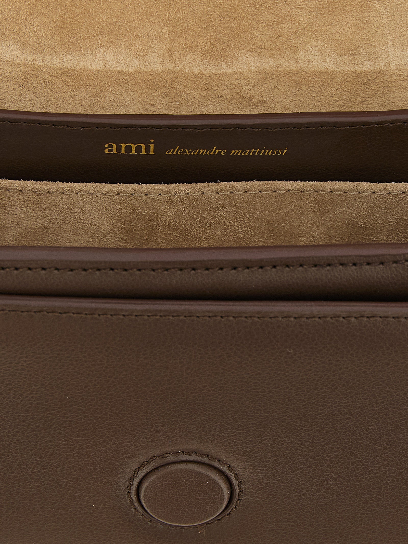 Brown Cowhide Shoulder Bag