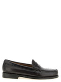 Brown Cowhide Slip-On Loafers