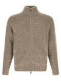Beige Cashmere Cardigan