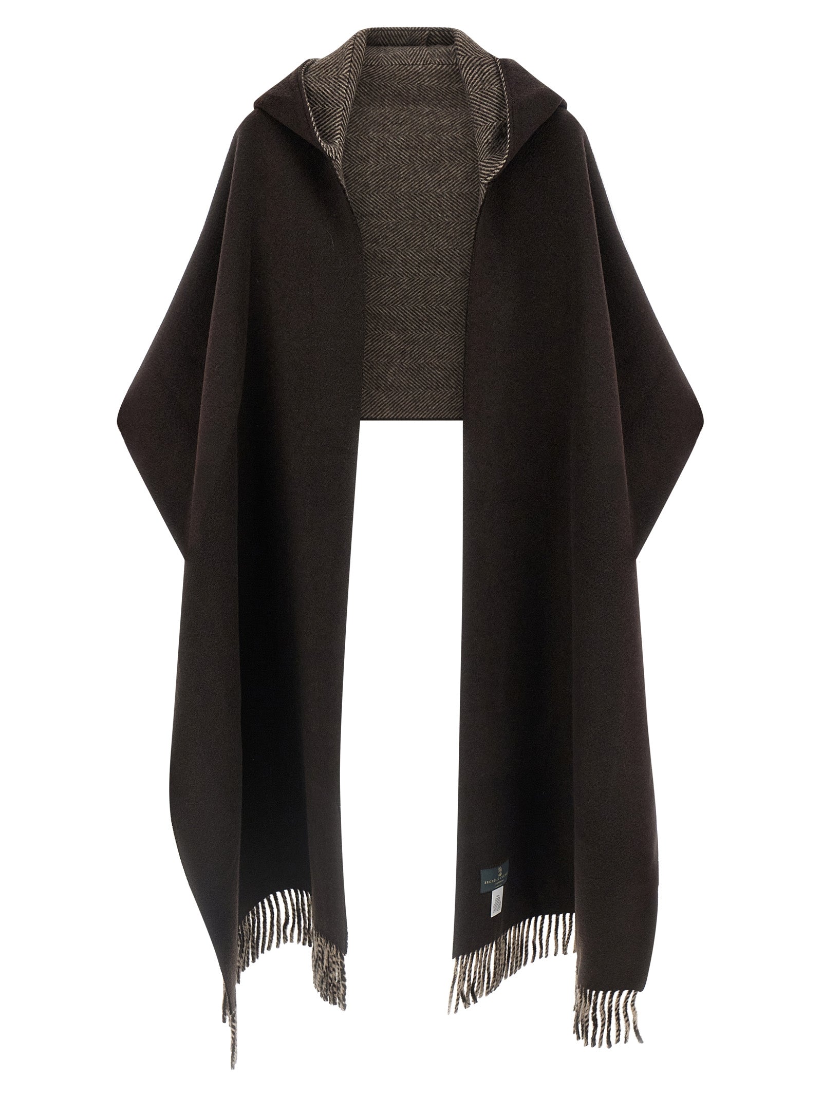 Brown Cashmere Scarf