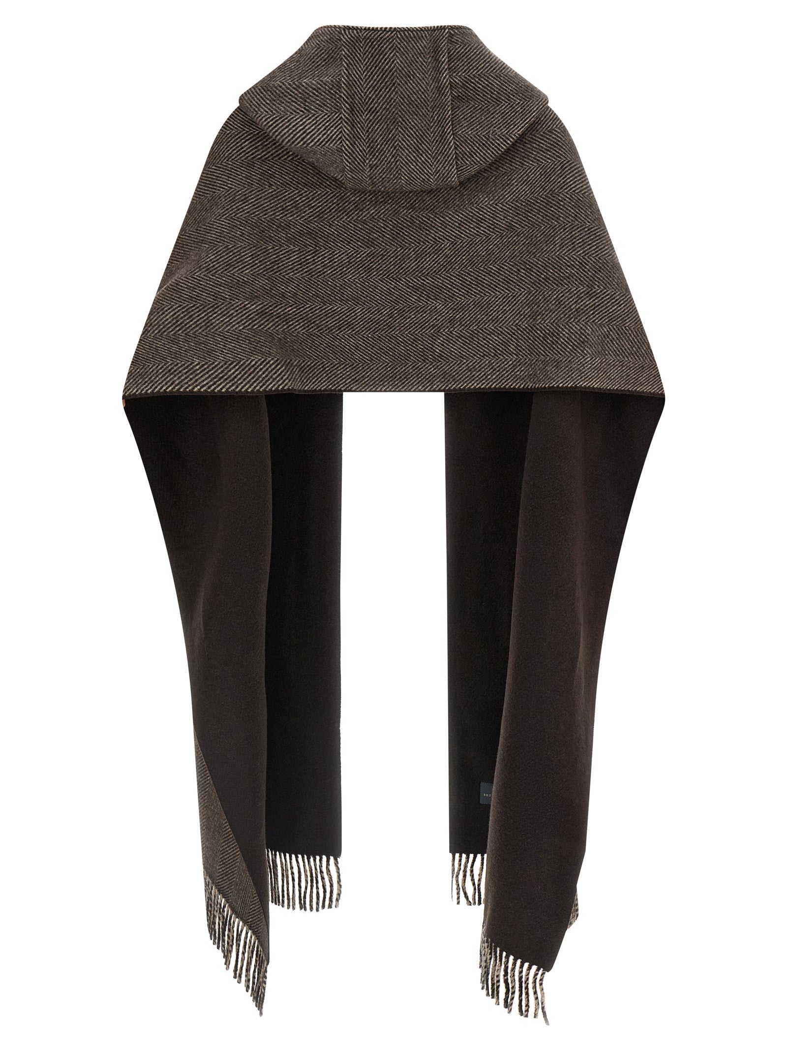 Brown Cashmere Scarf
