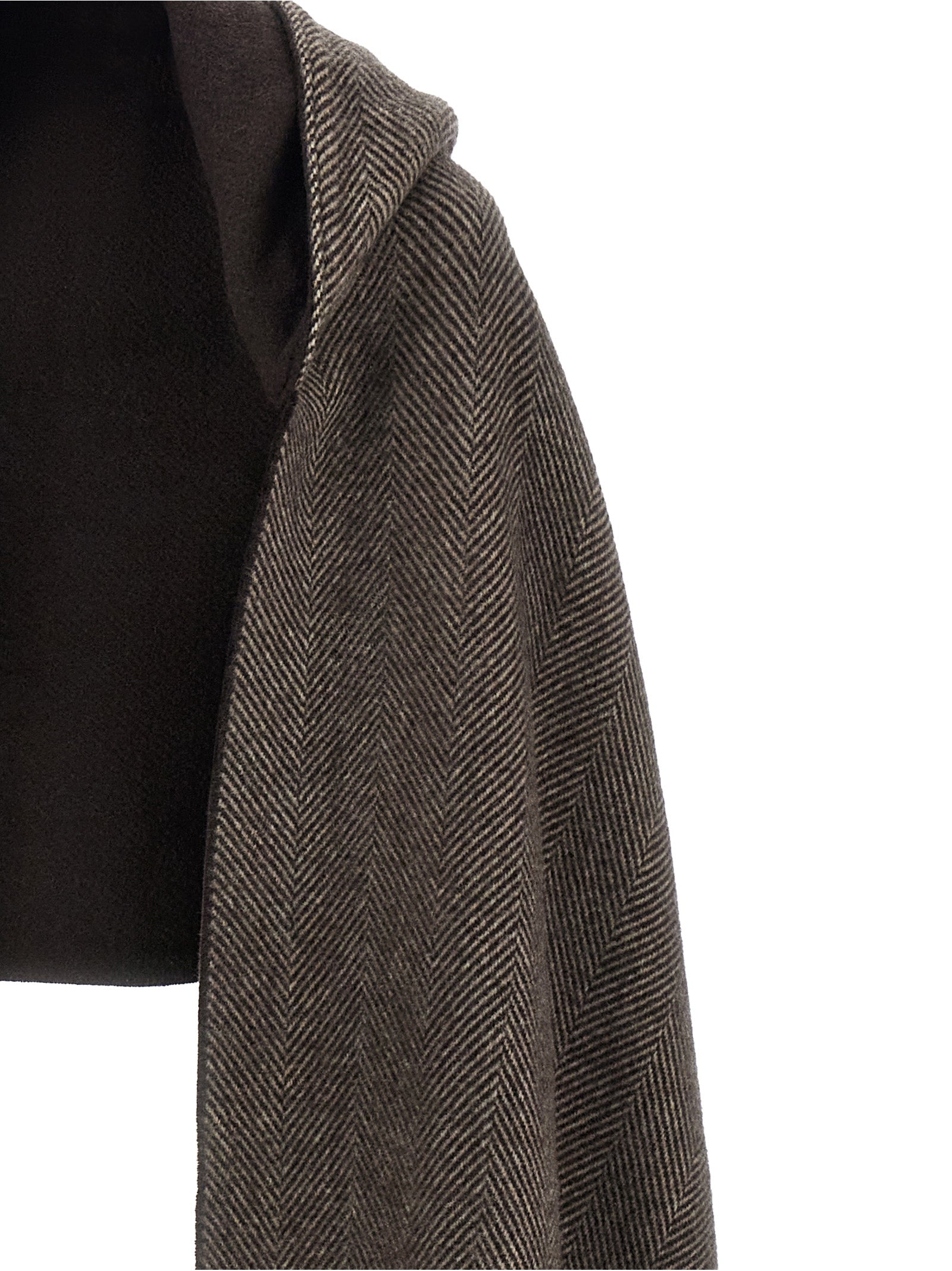 Brown Cashmere Scarf