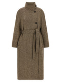 Brown Virgin Wool Coat