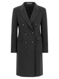 Gray Virgin Wool Coat