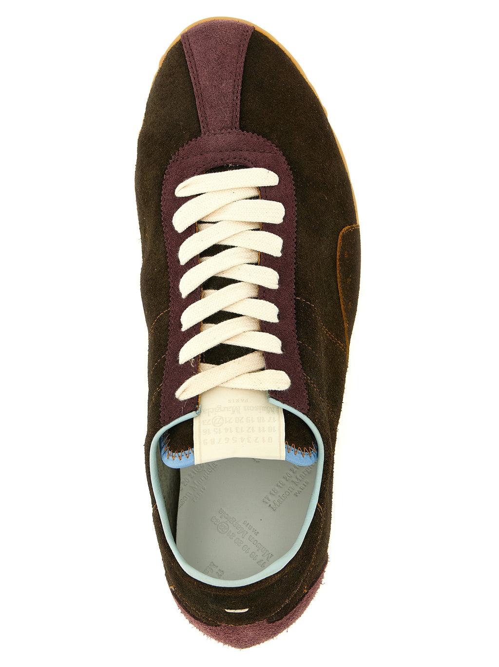 Brown Calfskin Athletic Sneakers