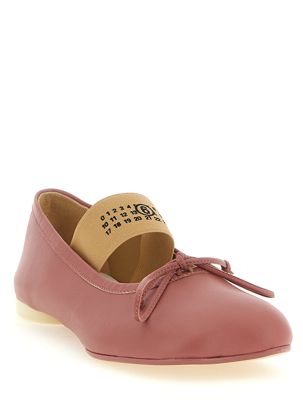 Multicolor Lambskin Ballet Flats
