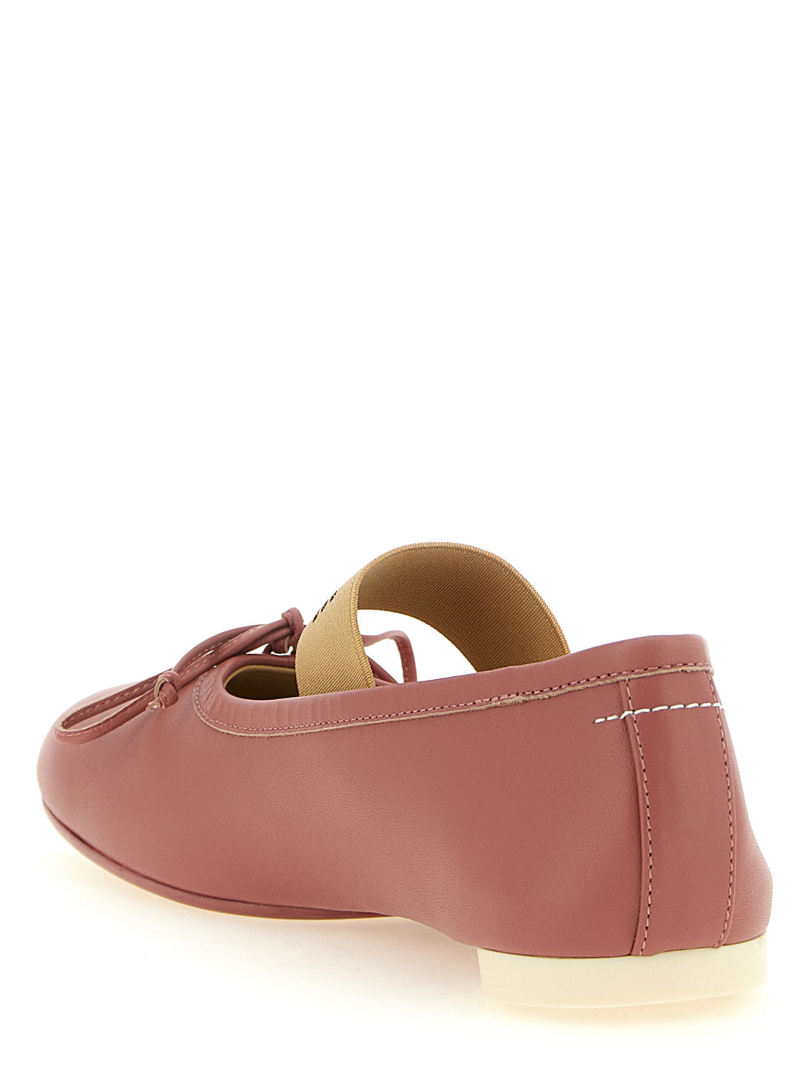 Multicolor Lambskin Ballet Flats