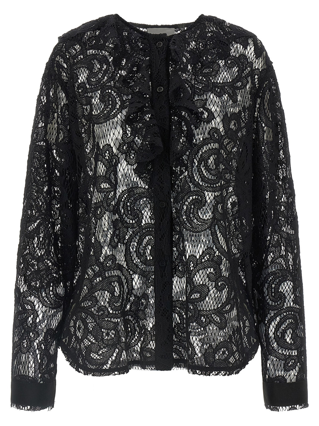 Black Cotton Blouse